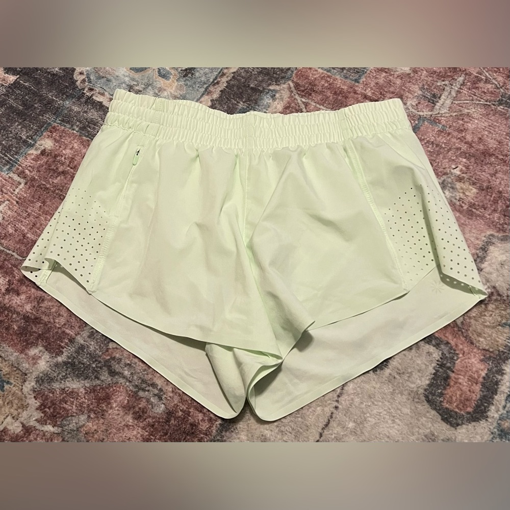 Light green athleta shorts